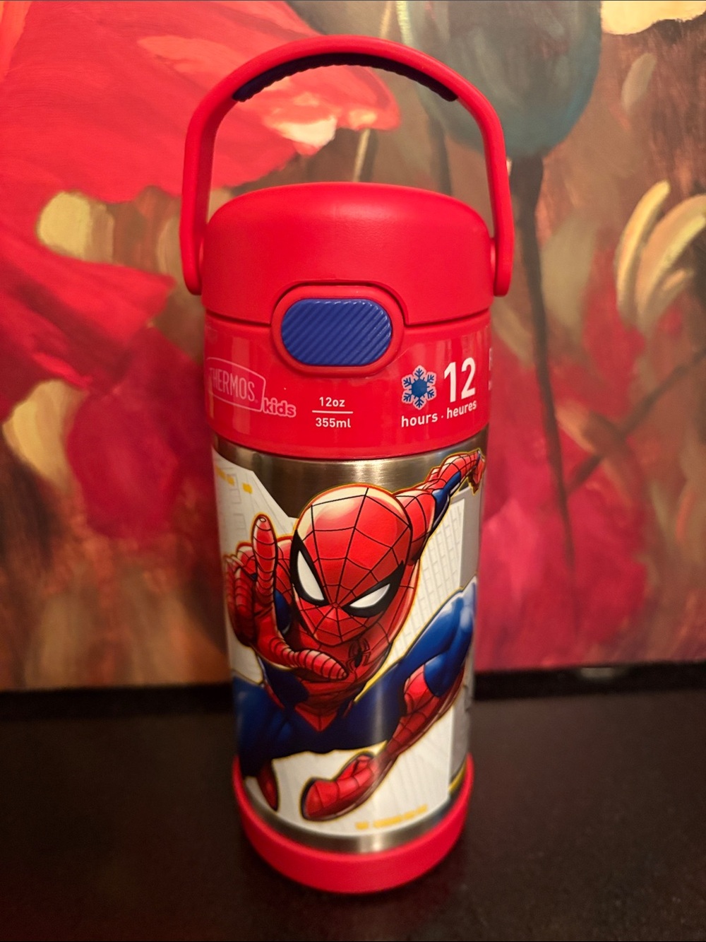 NWOT Thermos FUNtainer bottle dishwasher safe